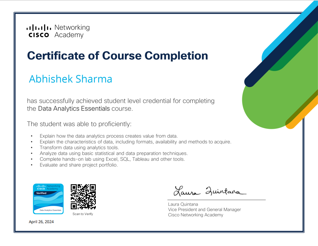 Certificate 6
